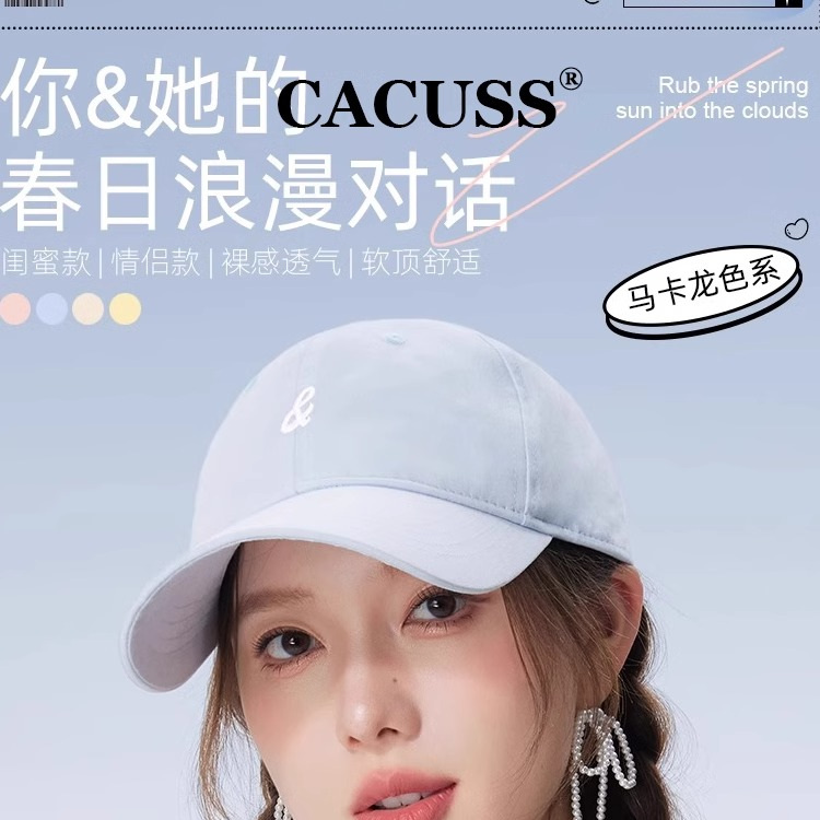 CACUSS女春夏季棒球帽鸭舌帽