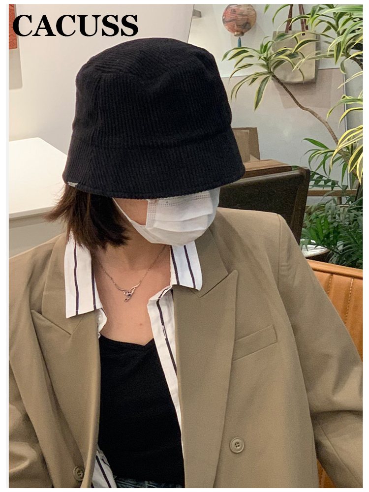 cacuss渔夫帽逛街休闲女秋冬短檐