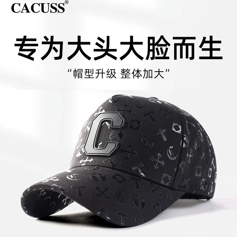 CACUSS棒球帽出游休闲男女大头围