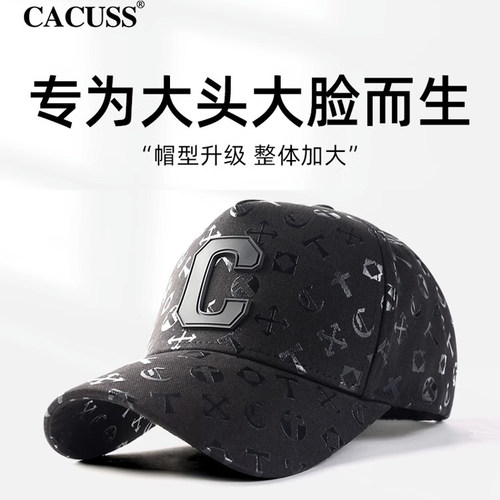 CACUSS棒球帽出游休闲男女大头围