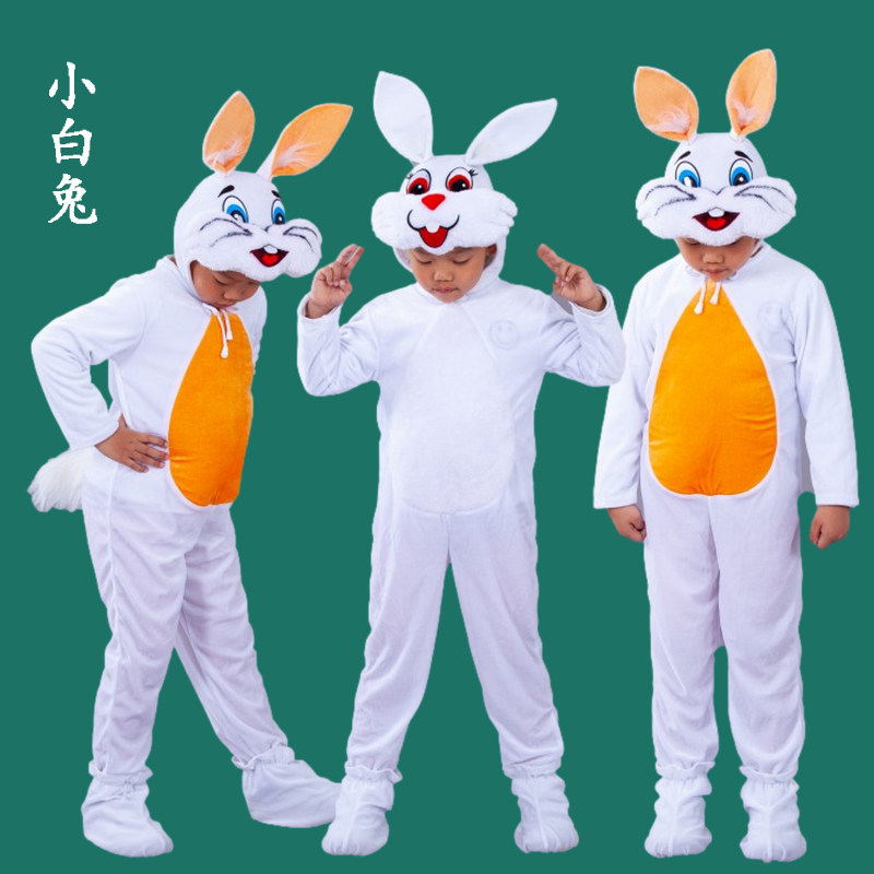 男女童卡通动物表演服装