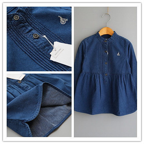 Chemise fille à manche longue - Ref 2085074 Image 1