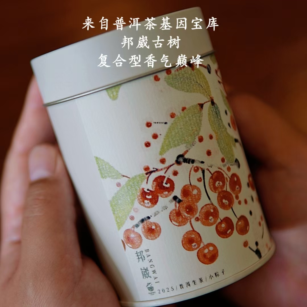 上新/2025年/邦崴/6克*30片/普洱生茶/花香/中叶型/饱满/5405