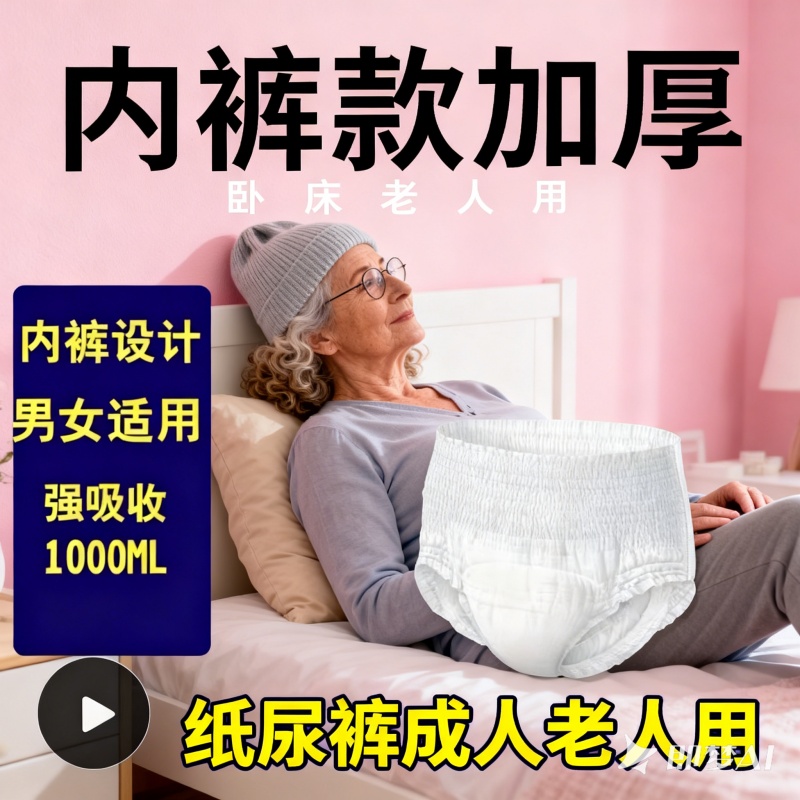 成人拉拉裤加厚防漏尿内裤