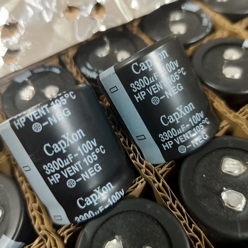 100v3300uf台产丰宾Capxon铝电解电容器30*32变频主板滤波105度