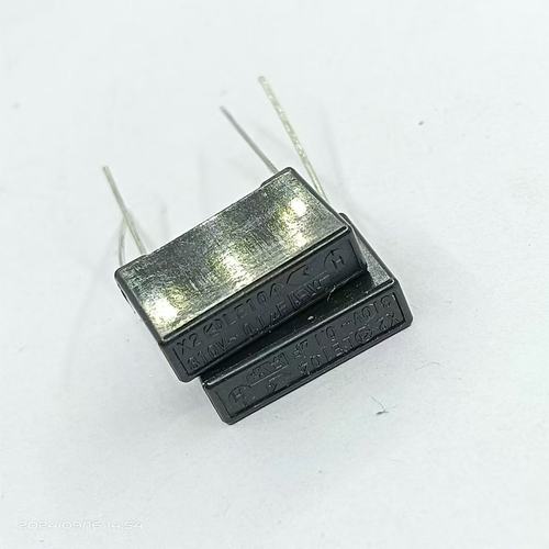 原装进口OKAYA LE104 安规X2电容器310V104K 0.1UF P15MM