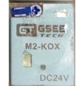 全新进口GSEE中间继电器M2-KOX，DC24V，DC110V，AC230V，