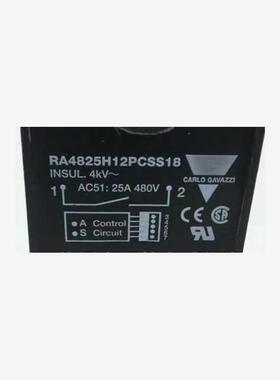 全新原装正品佳乐CARLO GAVAZZI固态继电器控制器RA4825H12PCSS18