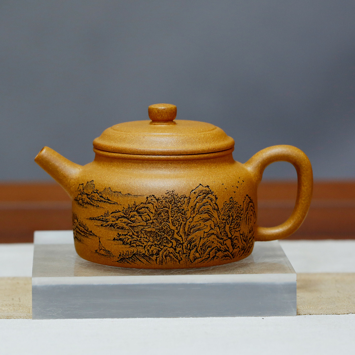 德钟原矿宕口黄金段大师孔祥生