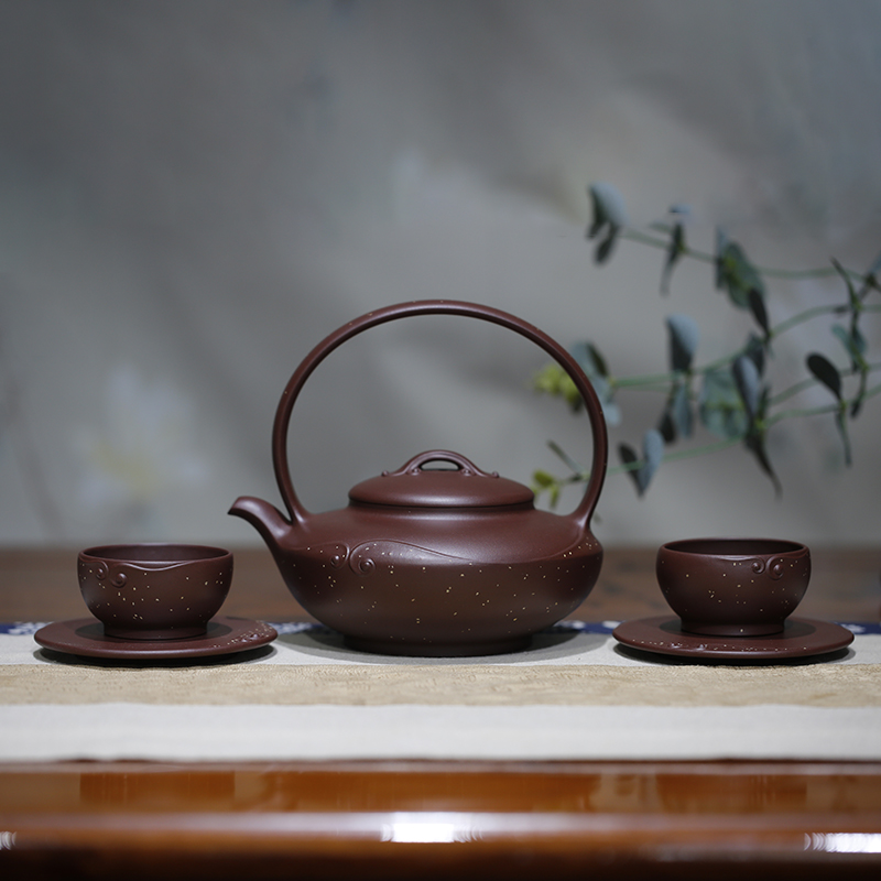 祥致套壶 原矿底槽清名家实力派王甜甜全手工宜兴紫砂中式泡茶器