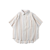 夏季2026年新款简约休闲衬衣宽松百搭翻领上衣C585/P58，男装衬衫，电商A228