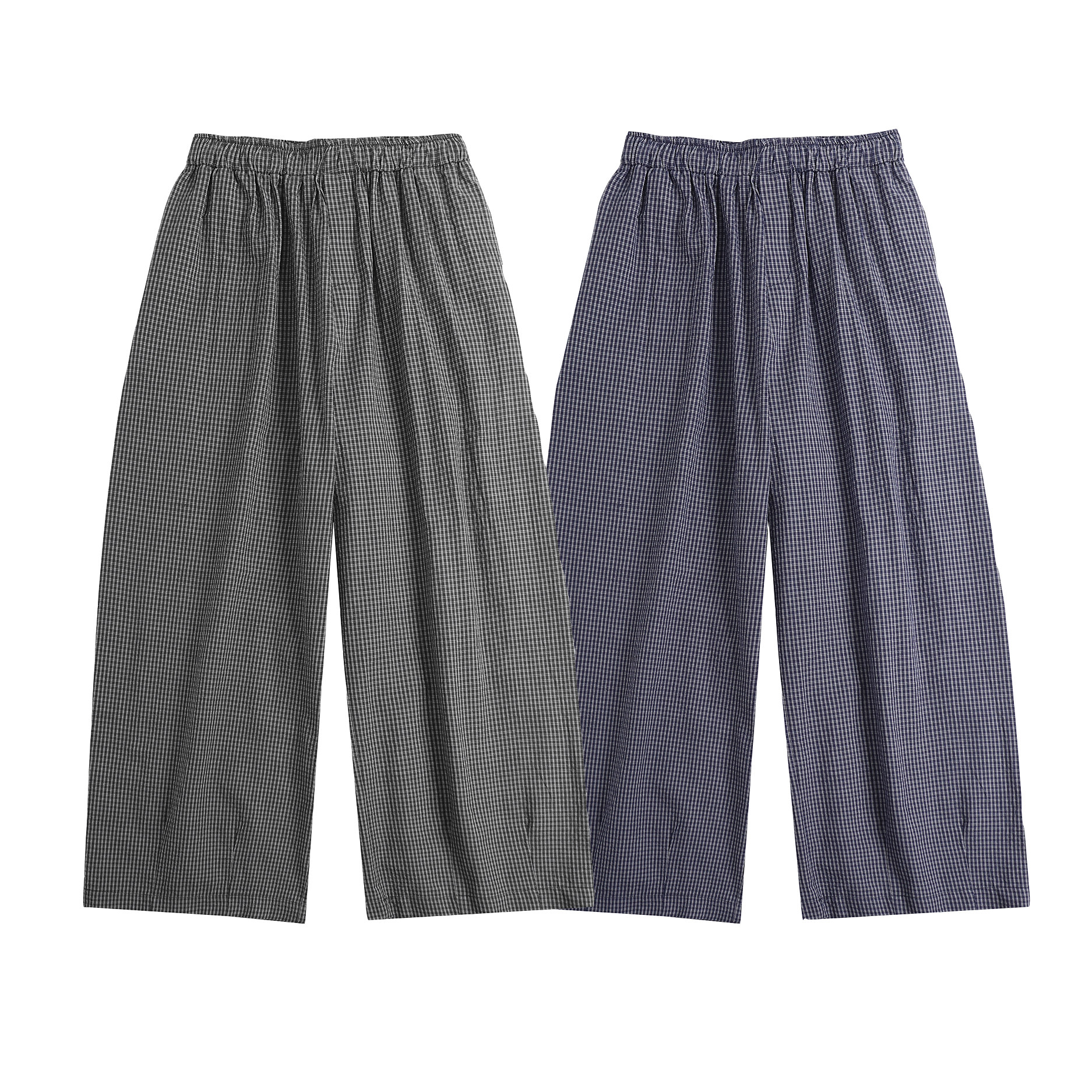 2026春季高品质格子宽松休闲裤K682/P78，男装休闲裤，电商A228