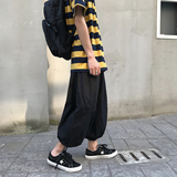 四季可穿超宽阔腿束口裤灯笼裤K546/P65，男装休闲裤，电商A228