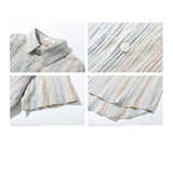 夏季2026年新款简约休闲衬衣宽松百搭翻领上衣C585/P58，男装衬衫，电商A228