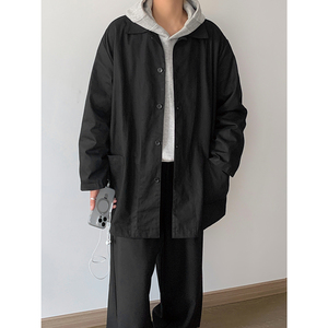 秋季美式复古工装风衣 A228/F492/P110图片