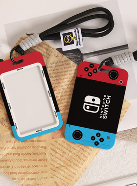 创意游戏机公交卡套适用电动汽车NFC卡片保护壳ins小众身份证卡套