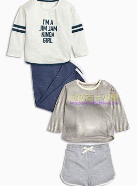 女童夏季家居服套装全棉睡衣