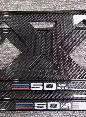 适用于奥迪路虎宝马奔驰真碳纤维车牌架油车绿牌车牌照框车牌边框