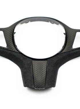 美国autotecknic 碳纤维方向盘盖板