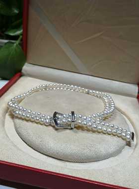 淡水珍珠双层项链