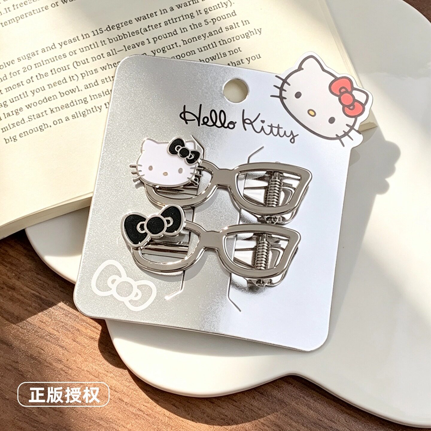 三丽鸥凯蒂猫韩版金属刘海发夹
