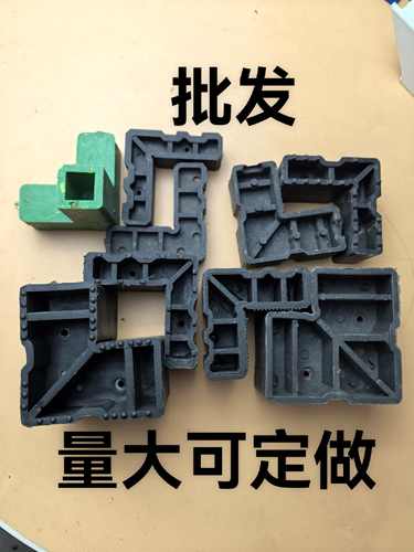 塑料角码插头门窗幕墙铝材接头方管连接件拐角固定件406025382040