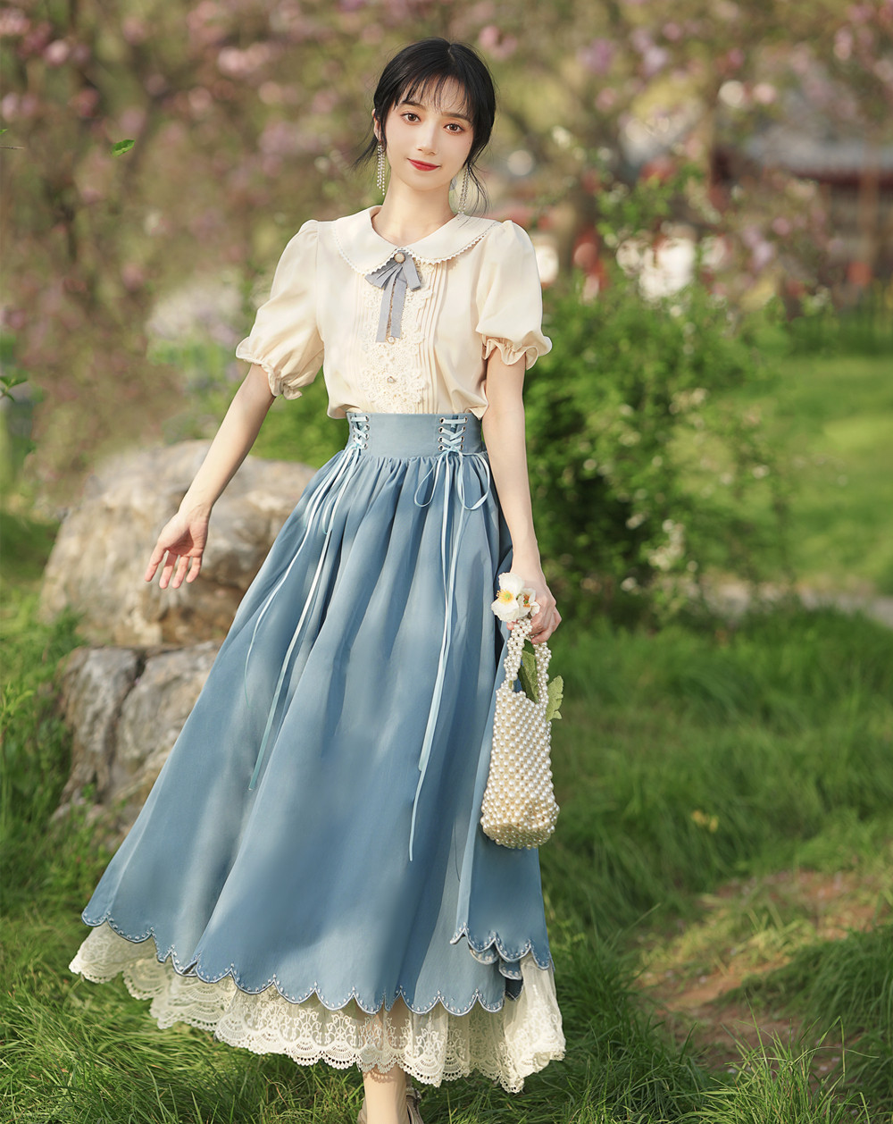 短袖莫代尔bra一体式家居裙衬裙睡裙圆领连衣裙2023夏装新款女_虎窝淘
