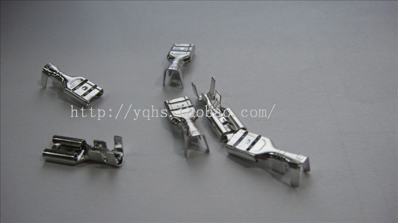 DJ622-6.3B 0.4 6.3插簧 接插件 线耳 2000只/1包 0.4MM