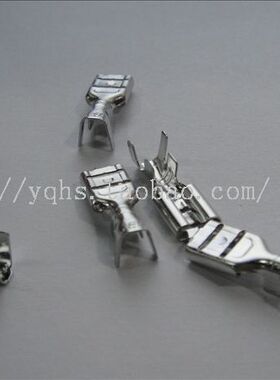 DJ622-6.3B 0.4 6.3插簧 接插件 线耳 2000只/1包 0.4MM