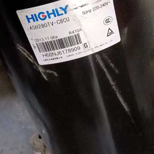 日立三匹ASH280TV-C8CU定频压缩机议价及维修！