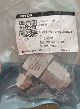 全新飞托克FITOK过滤器， FTSS-FL4-议价及维修！