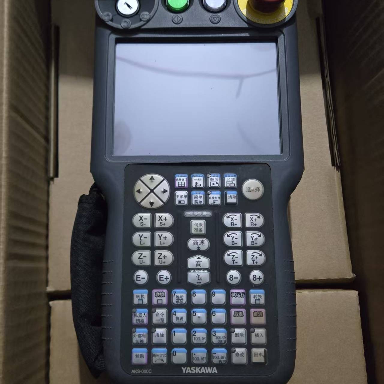 安川YRC1000示教器JZRCR-YPP01-1议价 维修!!!