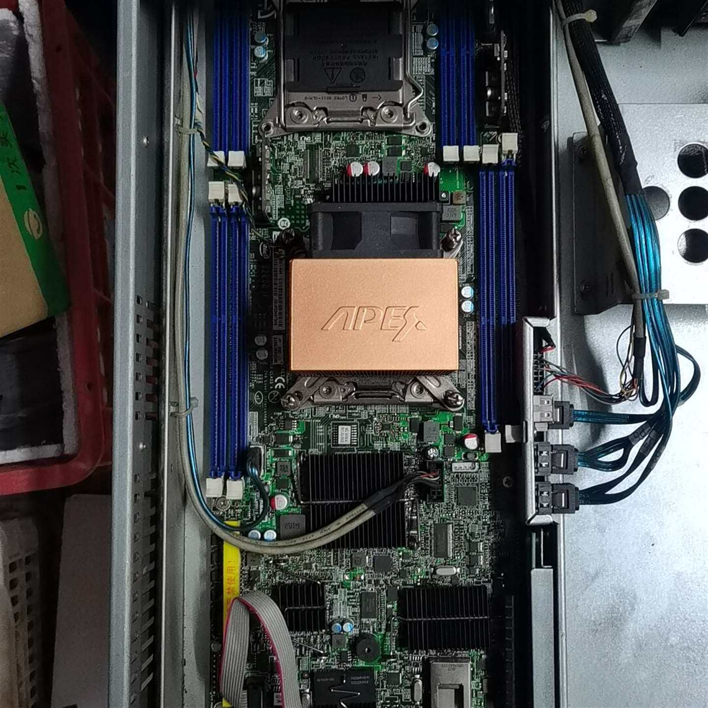 英特尔S2600jf 主板x79集成万兆议价及维修！
