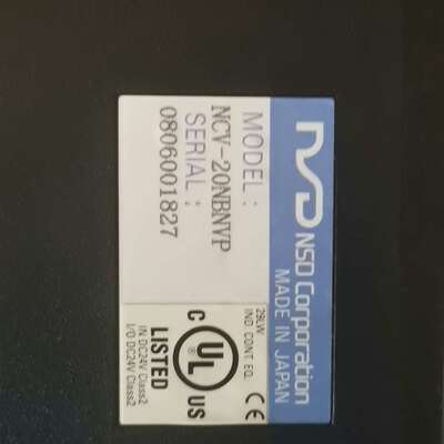 NSD NCV-20NGNVP NCV-20N 现货  拆机议价及维修！
