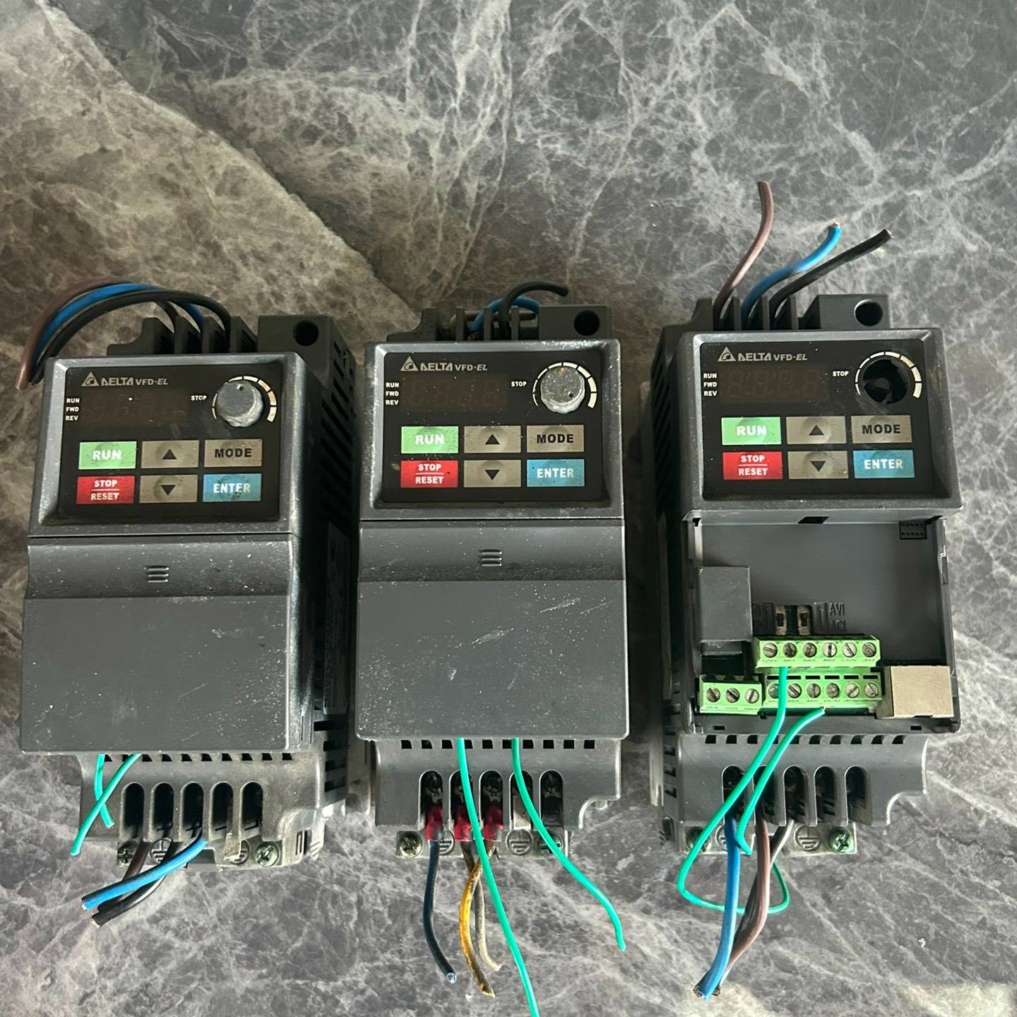 台达变频器VFD015EL43A. 1.5KW(3台议价 维修！！！