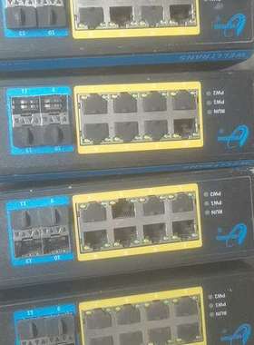 工业以太网交换机4光8电  WTOS-VIES-D00845议价及维修！