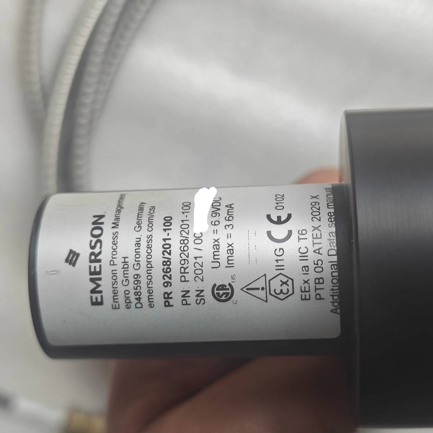 艾默生 PR9268/201-100震动传感议价 维修！！！