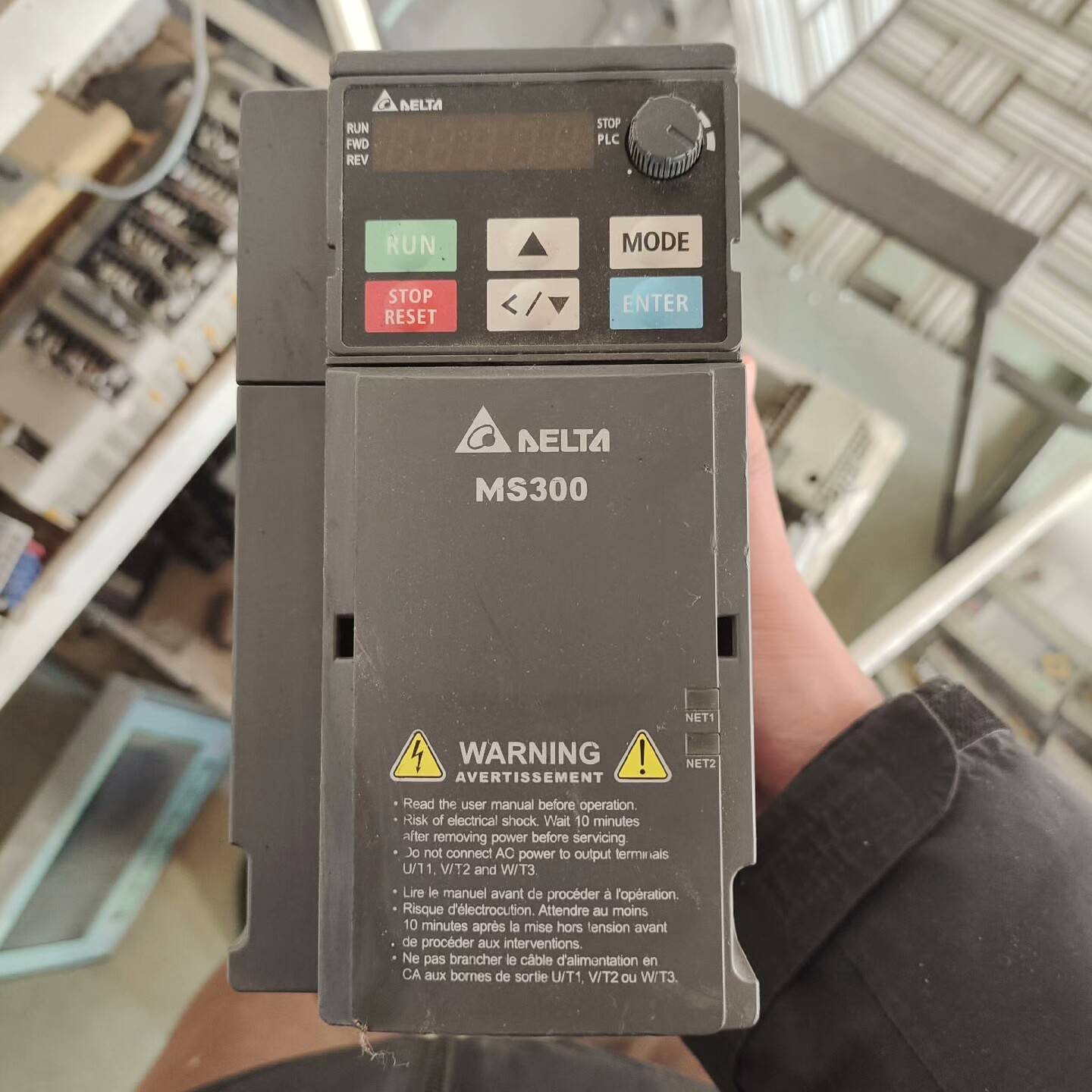台达MS300变频器VFD4A2MS43ANSAA、议价 维修！！！