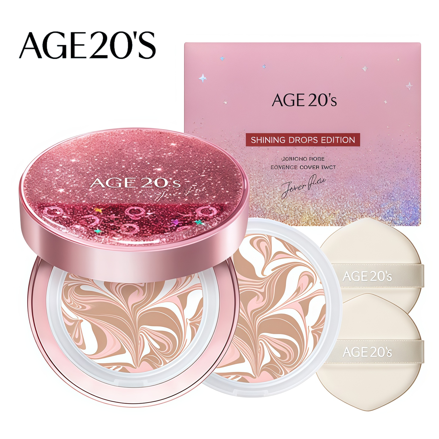 韩国爱敬流沙气垫bb耶利哥玫瑰精华遮瑕粉底霜紧致亮白水润持久白