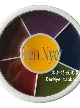 美国BN本奈六色EW-4影视特效化妆塑形油彩用品做伤妆伤色做淤青
