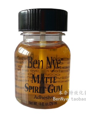 美国BN影视化妆  进口酒精戏剧胶水 粘贴面具 头套 伤疤零件29ml