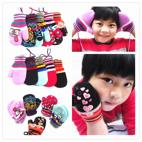 Gants pour enfants en de laine - Ref 2145556 Image 1
