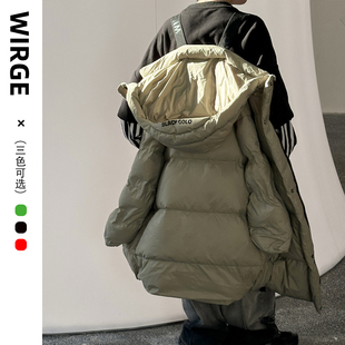 韦氏【新款】亲子加长羽绒服童显瘦休闲冬外套加厚鸭绒休闲142346