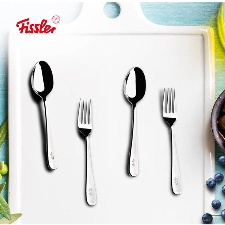 德国菲仕乐Fissler餐叉勺四件套刀叉勺子西餐双人份餐具餐勺,厨房/烹饪用具,汤勺,淘宝优惠券,粉丝福利购,淘宝优惠卷