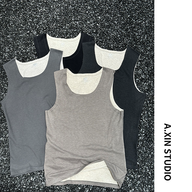 【双面绒背心】冬季男士桑蚕丝山羊绒混纺自发热高弹保暖内衣秋衣,男装,背心,淘宝优惠券,粉丝福利购,淘宝优惠卷