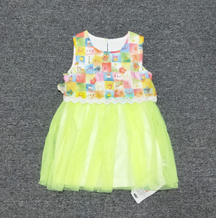 迷你铅笔夏季女宝宝连衣裙 女孩蕾丝沙短裙100码特惠