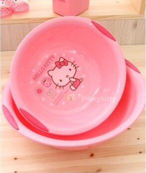 quality goods Korean imports hellokitty Pink Footbath Wash basin Washbasin kitchen thickeningin the Family/Personal Cleaning Tools , Housework/Floor cleaning equipment , Washbasin  category - from Buy2taobao.com to provide professional Taobao agent buy service