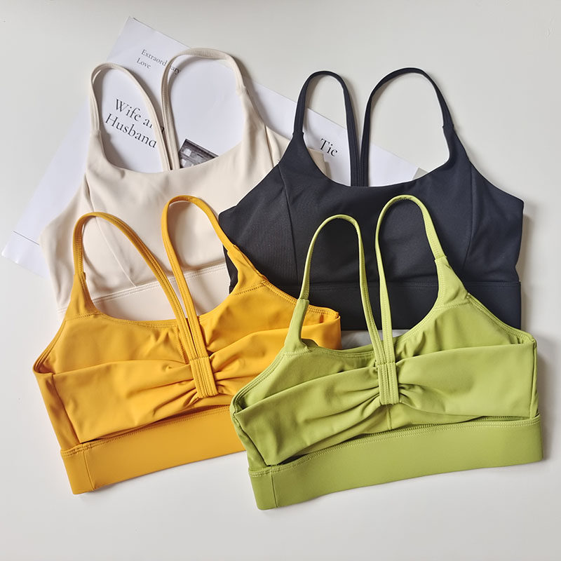 高防震细肩带蝴蝶结美背运动跑步内衣聚拢健身文胸普提拉瑜伽服,运动服/休闲服装,运动文胸,淘宝优惠券,粉丝福利购,淘宝优惠卷