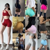 Impact短裤 女 瑜伽高腰紧身收腹三分健身裤 新色 df系列显臀提臀裤