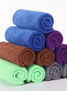 保洁专用清洁神器吸水不掉毛家用加厚毛巾抹布家政家务擦玻璃桌子